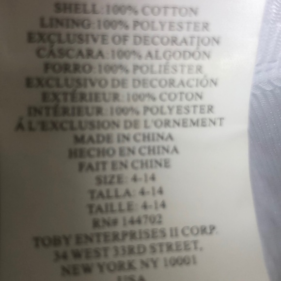 NEW LOOKING TOBY FLORAL HAT SIZE 4 - 14 - Picture 5 of 5